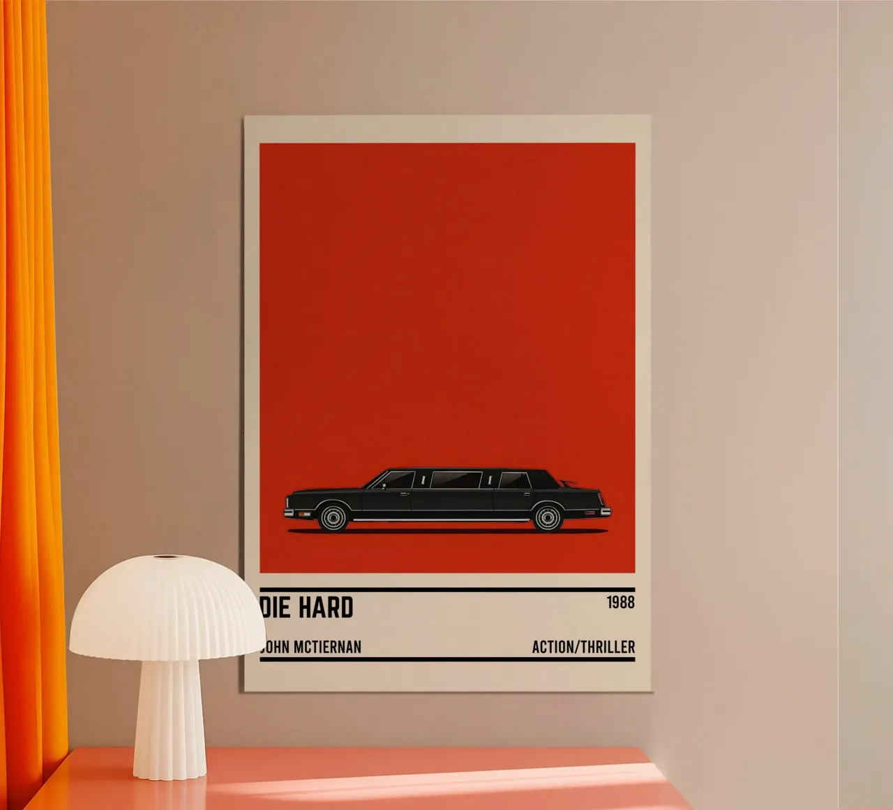 Die Hard car poster da TheArtstudio