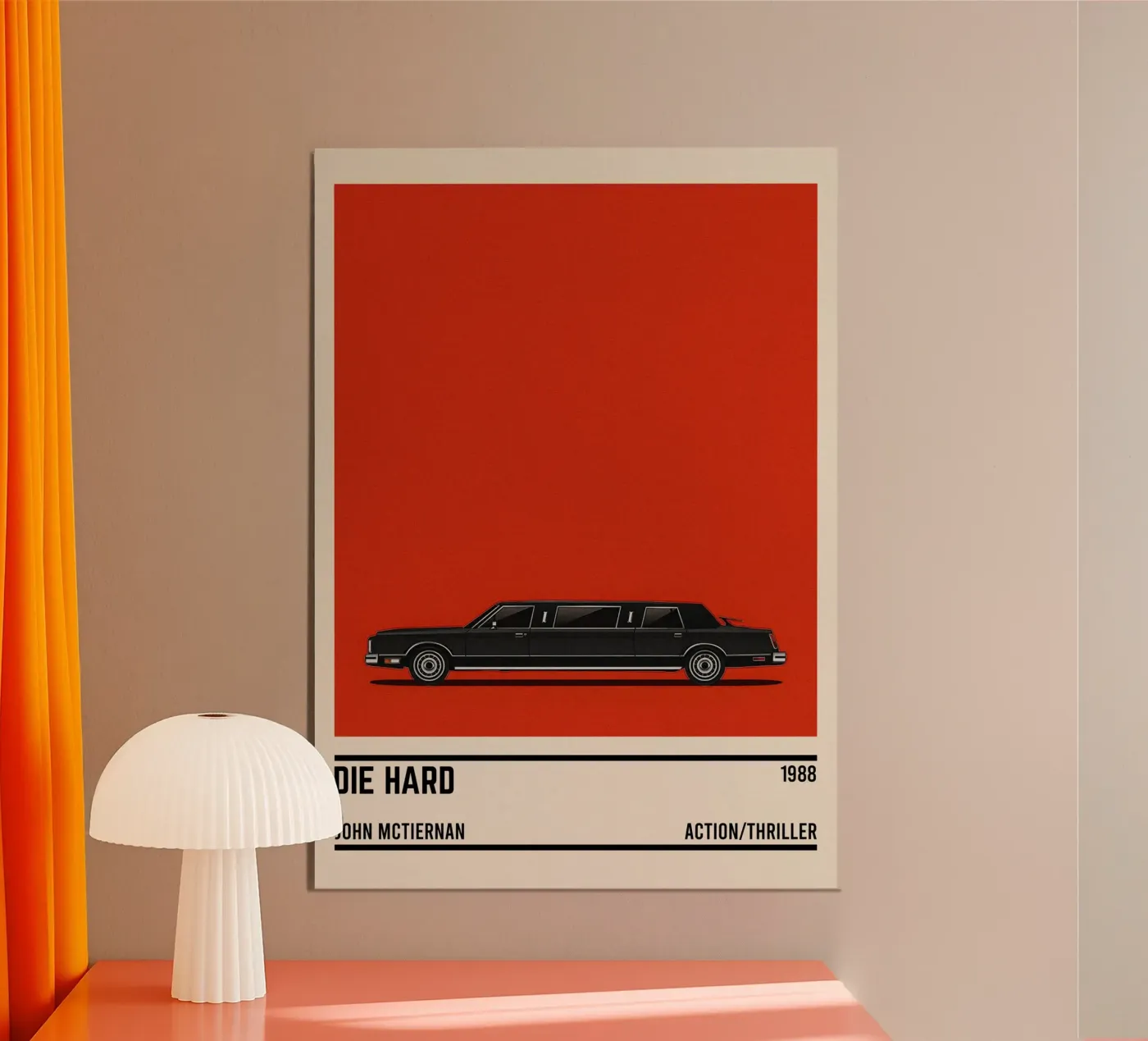Die Hard car poster da TheArtstudio
