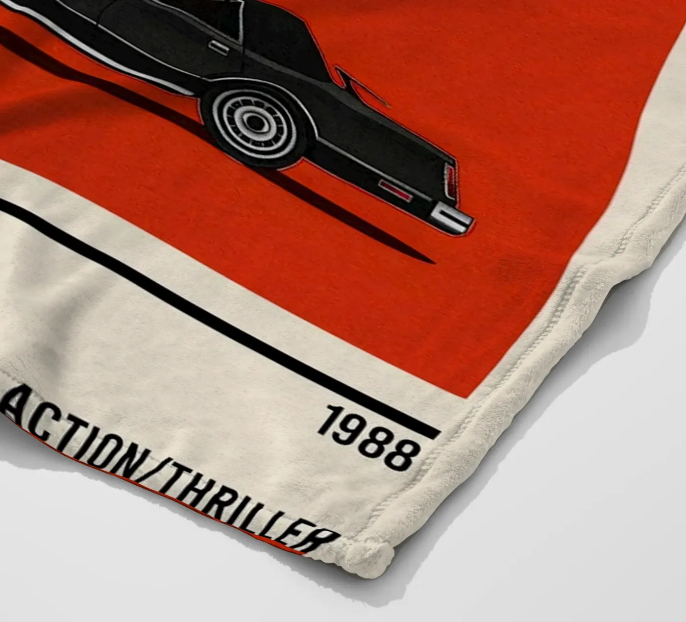 Die Hard car Fleecedecke von TheArtstudio