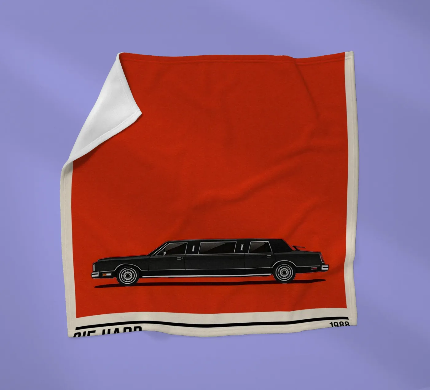 Die Hard car Fleecedecke von TheArtstudio