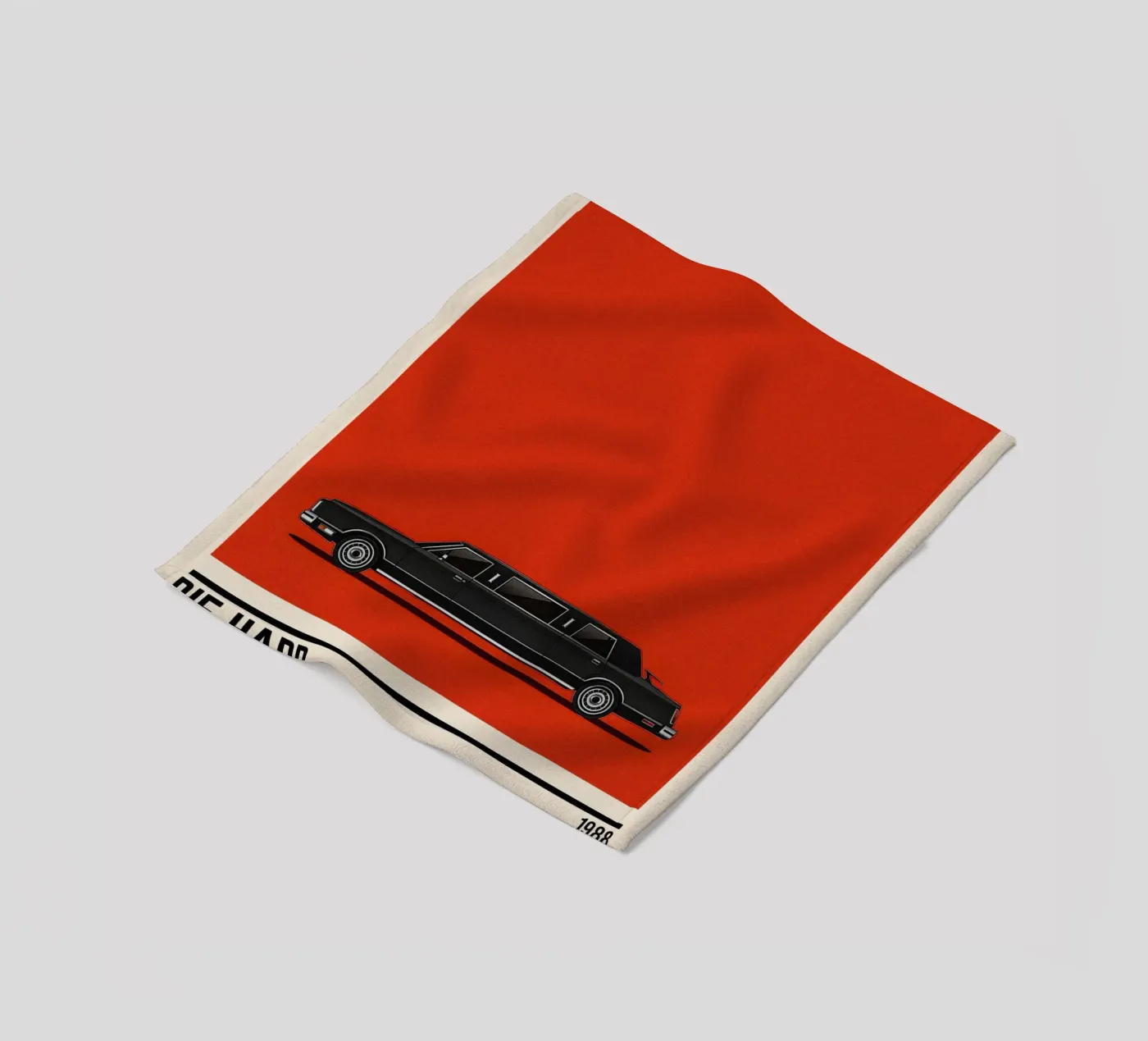 Die Hard car Fleecedecke von TheArtstudio