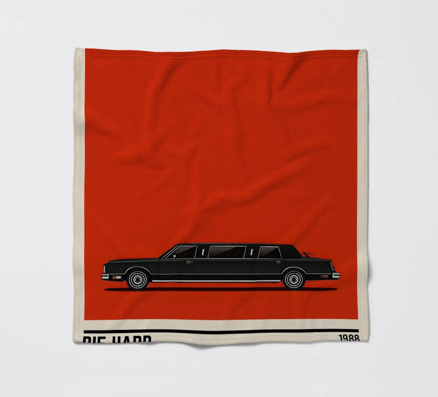 Die Hard car Fleecedecke von TheArtstudio