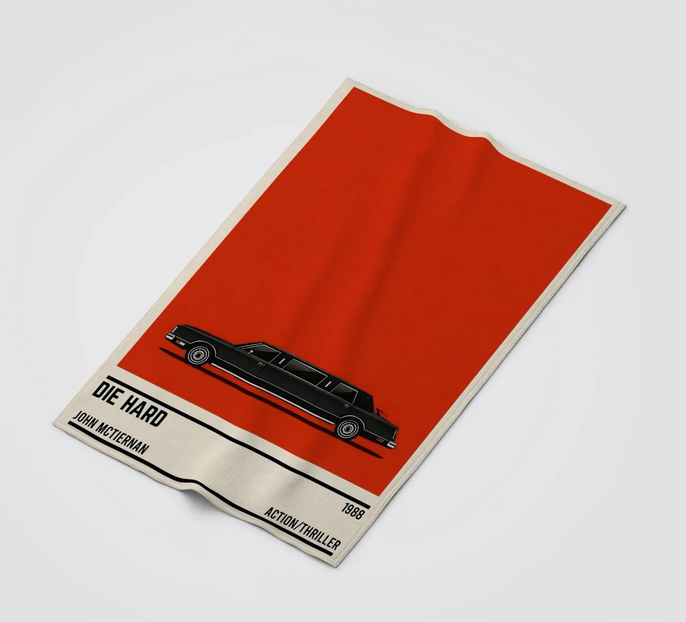 Die Hard car Fleecedecke von TheArtstudio