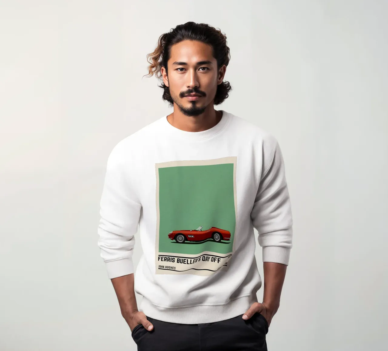 Ferris Bueller's Day Off car movie felpa da TheArtstudio