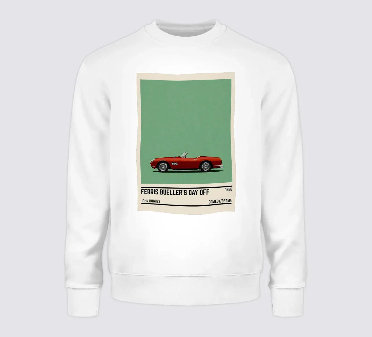 Ferris Bueller's Day Off car movie felpa da TheArtstudio