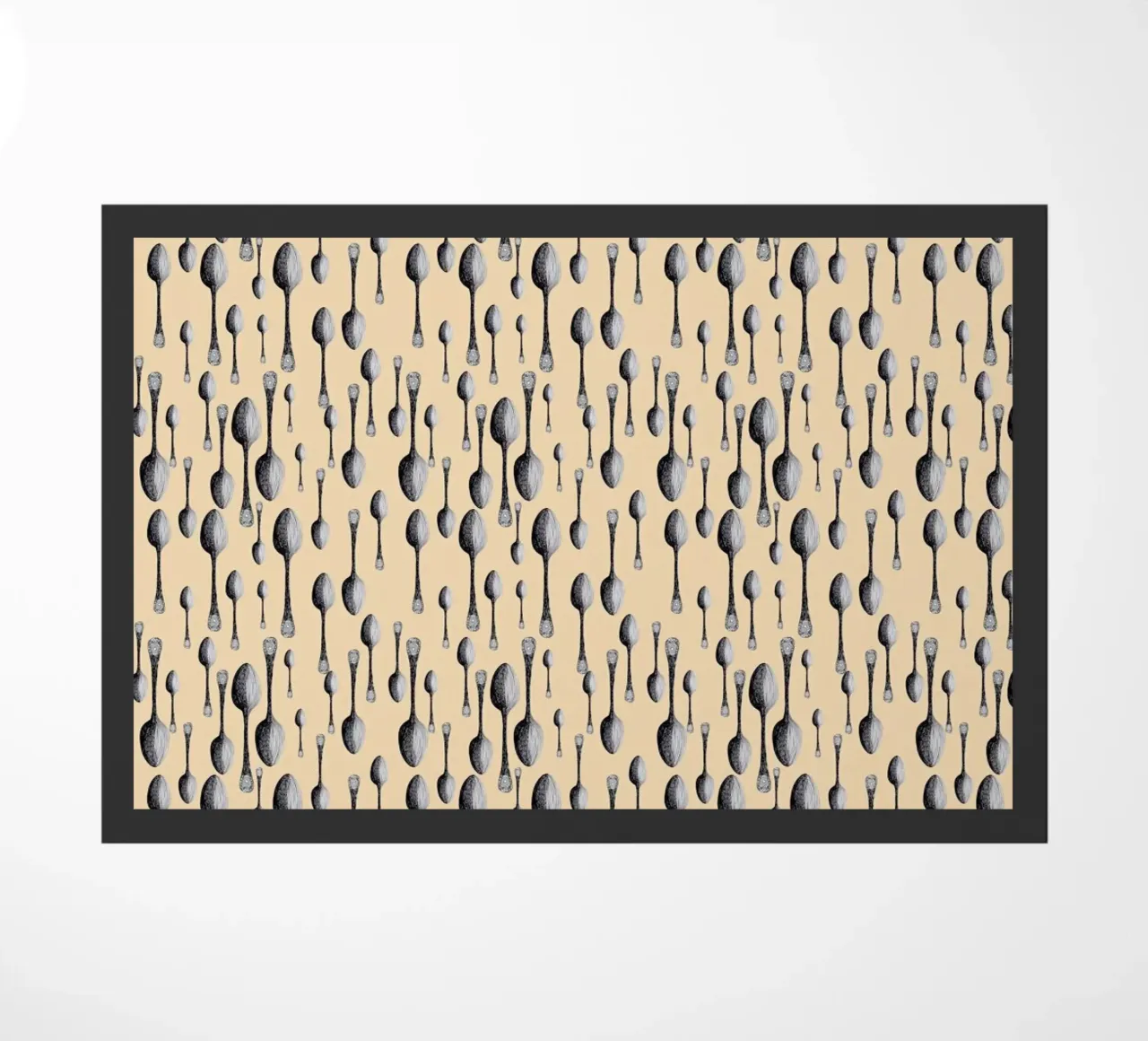 Spoon doormat by Giulio Iurissevich