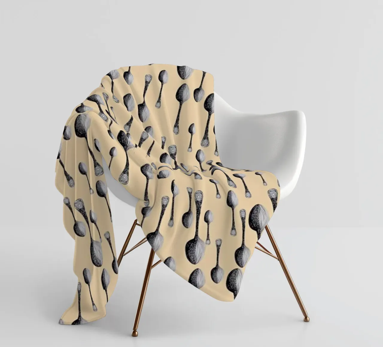 Spoon Fleecedecke von Giulio Iurissevich