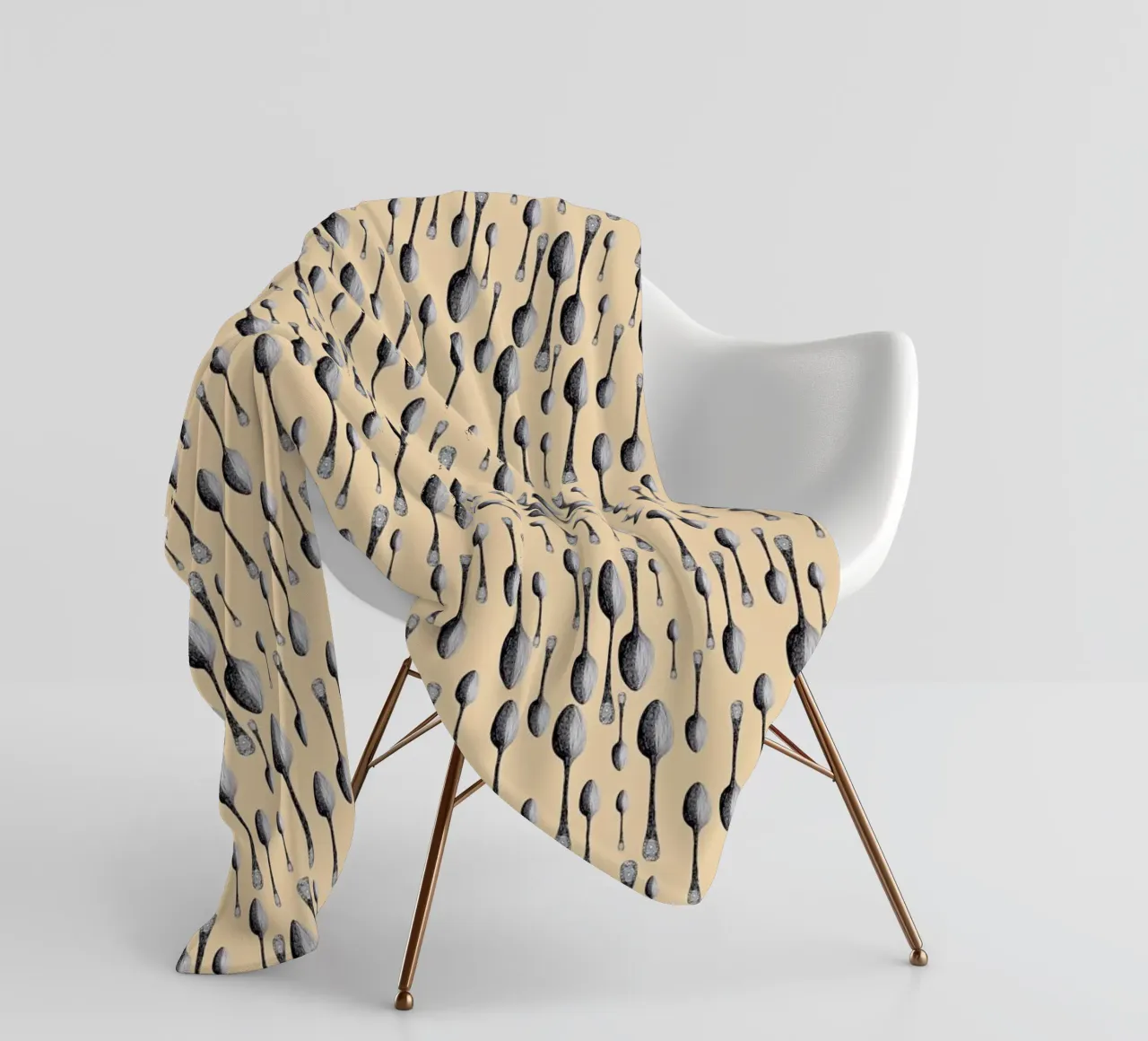 Spoon Fleecedecke von Giulio Iurissevich