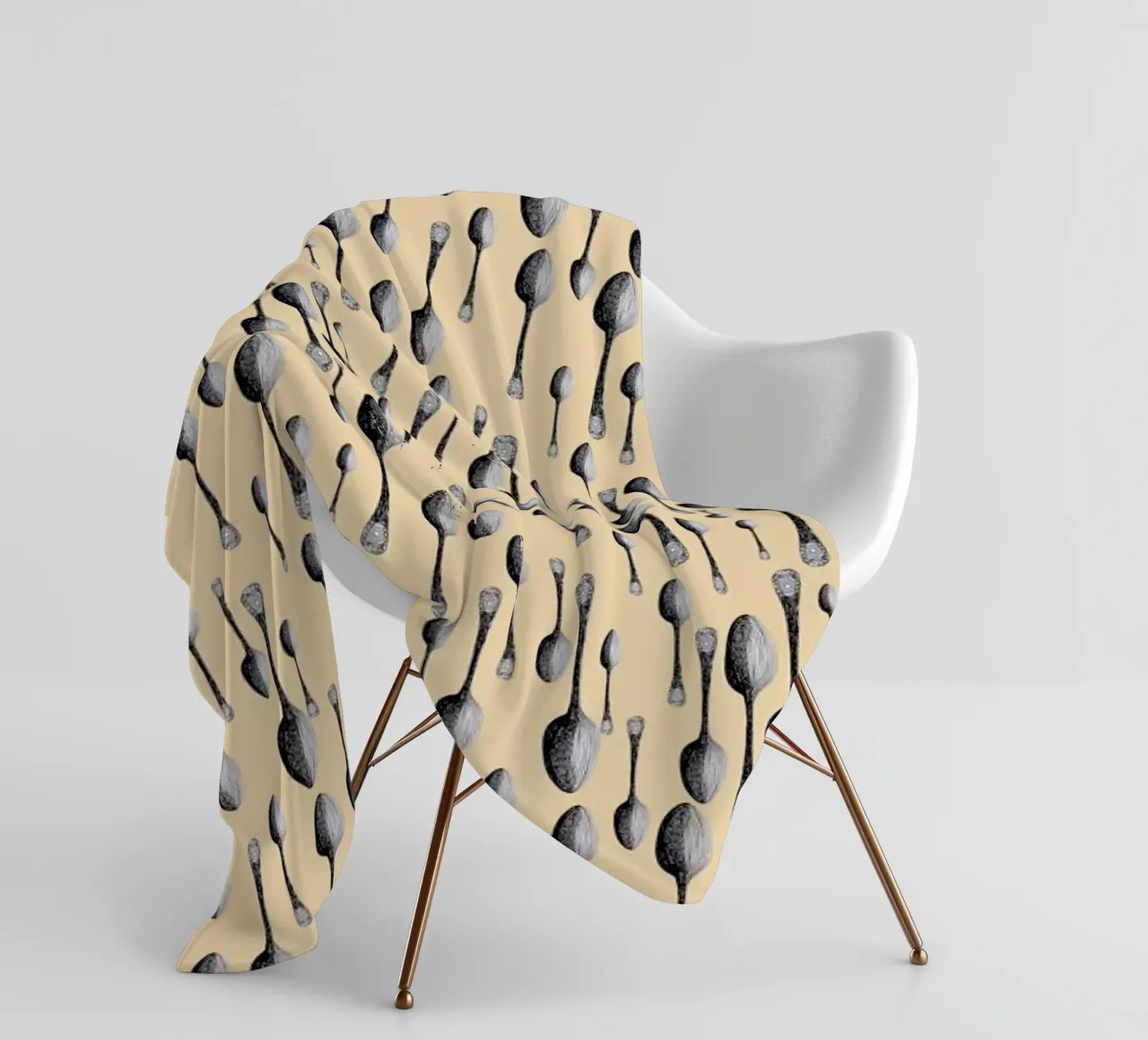 Spoon Fleecedecke von Giulio Iurissevich