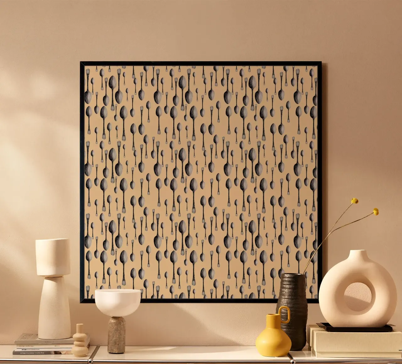 Spoon poster by Giulio Iurissevich