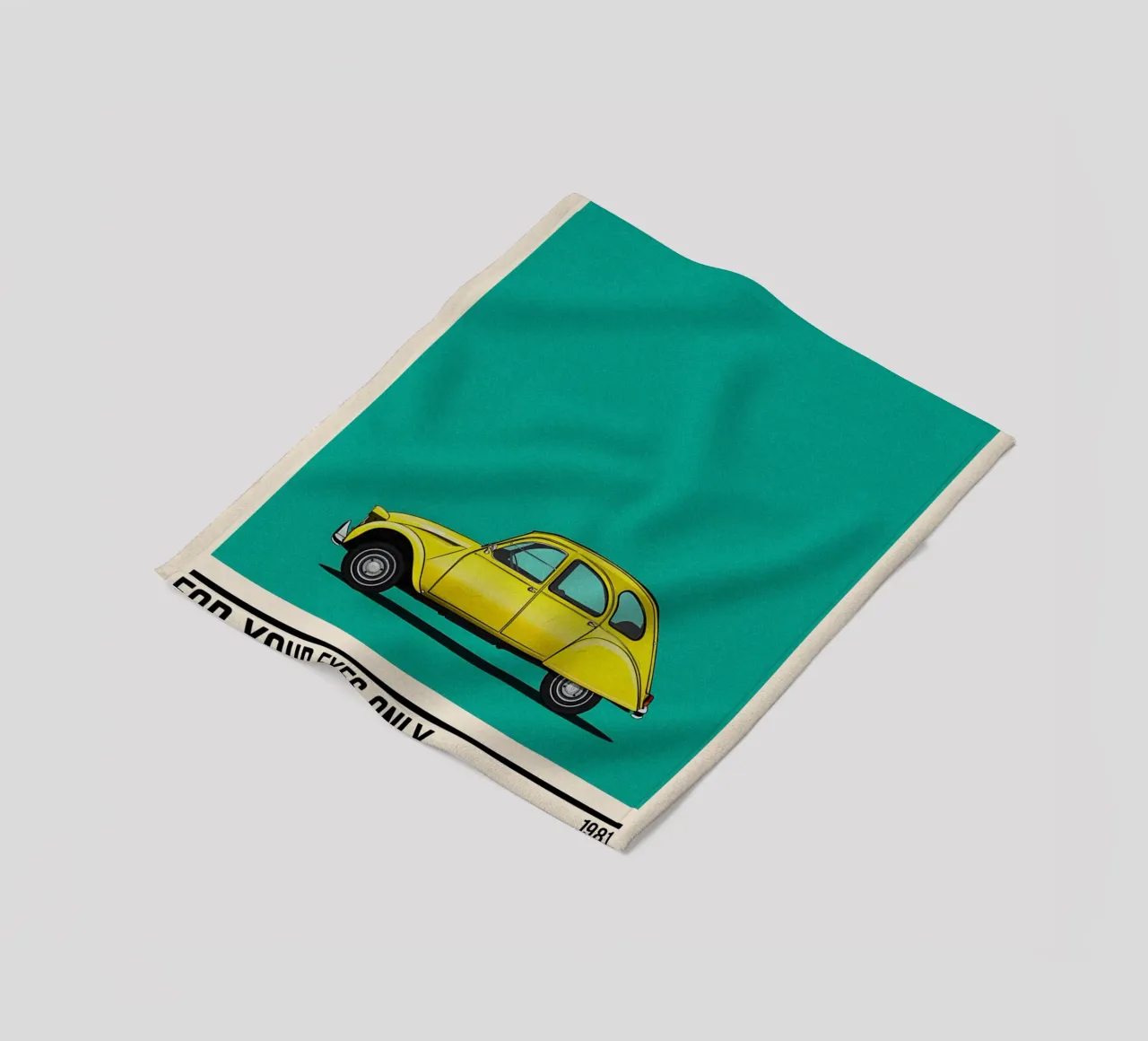 For your eyes only car coperta in pile da TheArtstudio