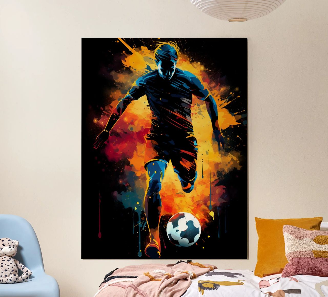 Football Colorful 2 poster de Mateo