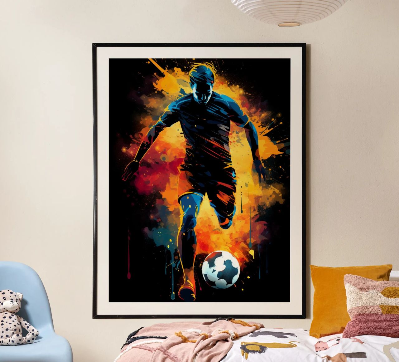 Football Colorful 2 poster de Mateo
