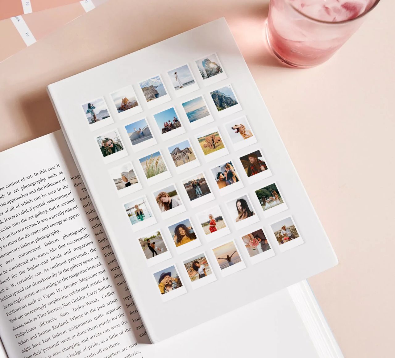 So viele Erinnerungen • Instant Photos Notizbuch von Bildschön | Fotocollagen