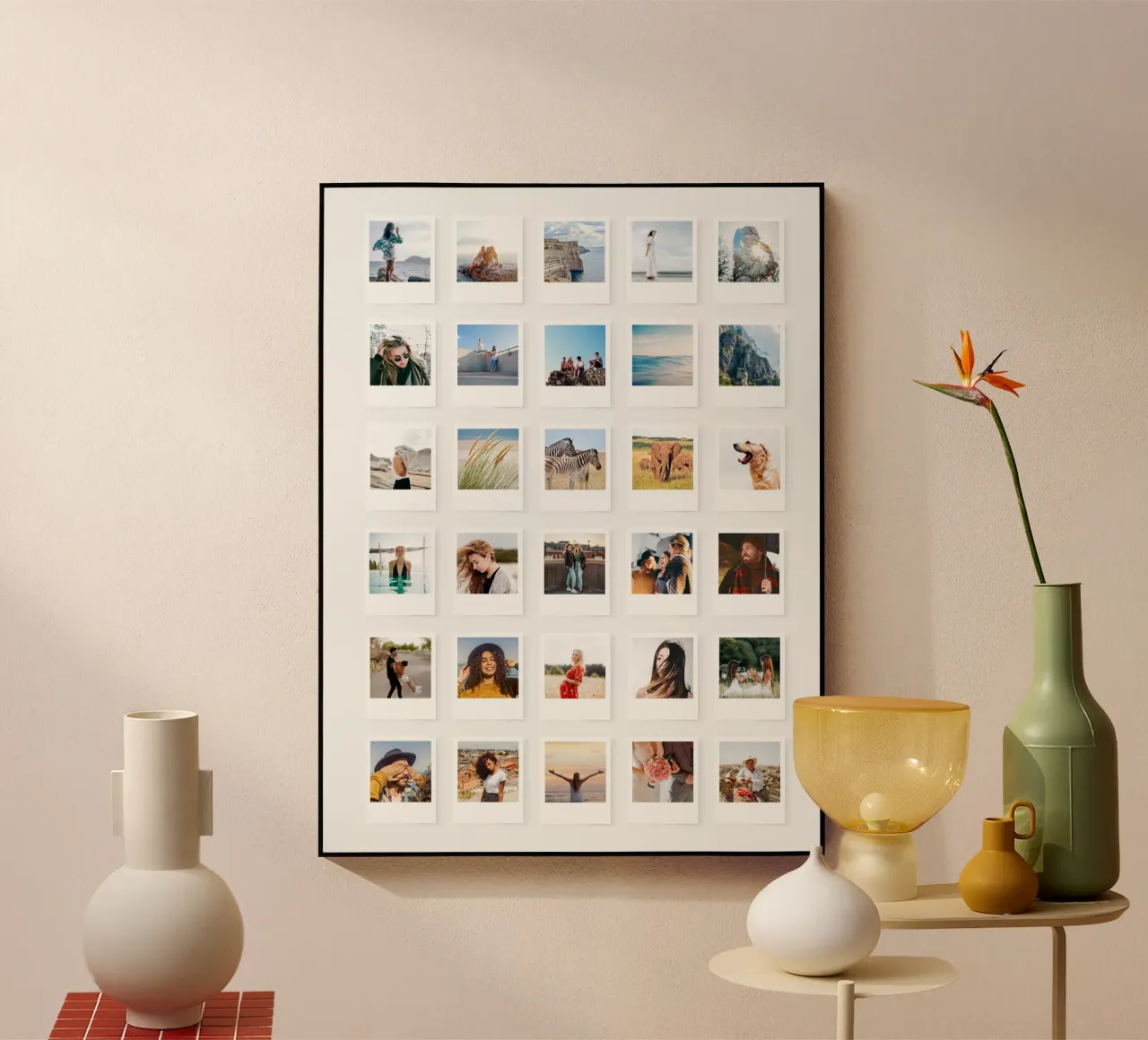 So viele Erinnerungen • Instant Photos Acryl-Glas von Bildschön | Fotocollagen