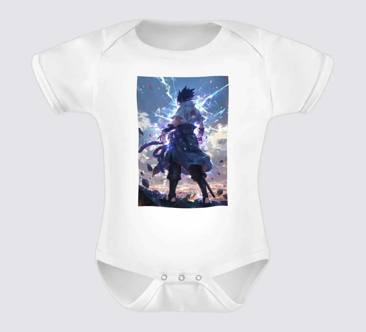 Sasuke Naruto body neonato maniche corte da CreativeStudio