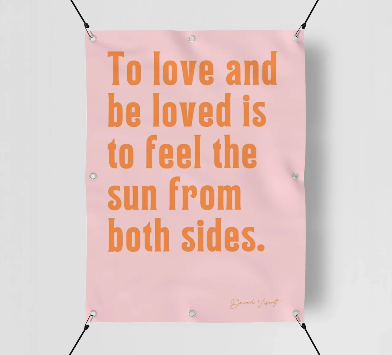 To lave and to be loved telo in pvc da Ohkimiko