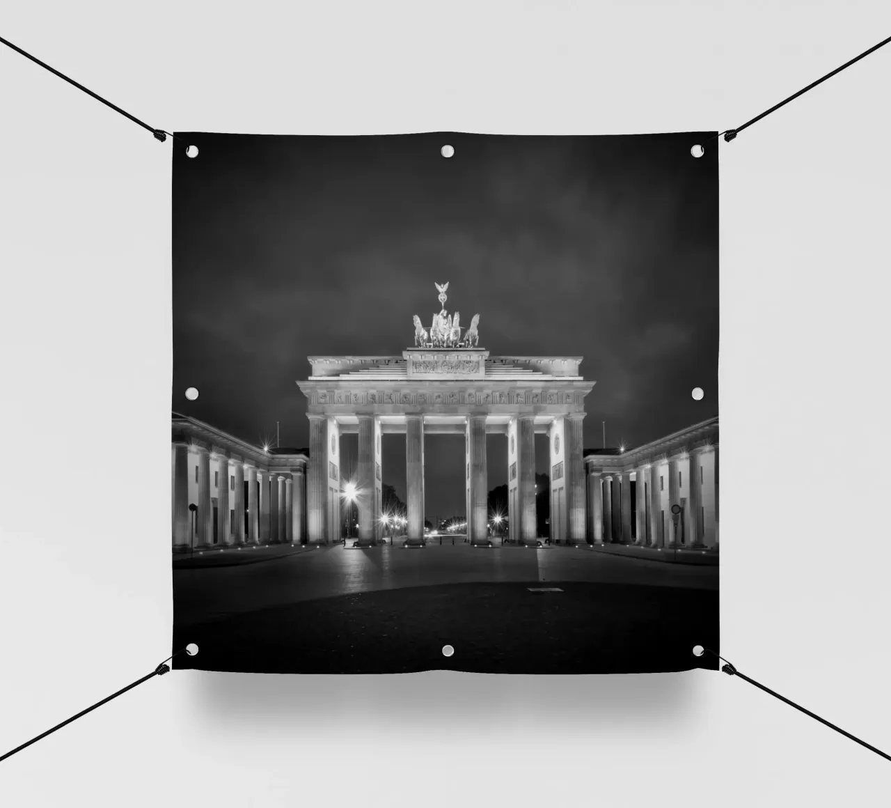 Porta di Brandeburgo a Berlino telo in pvc da Melanie Viola