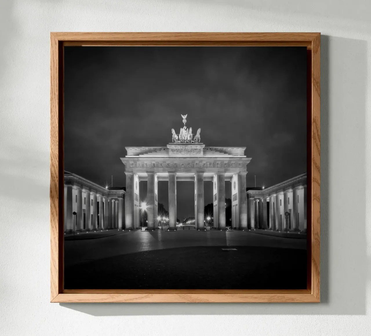 Porta di Brandeburgo a Berlino alluminio dibond da Melanie Viola