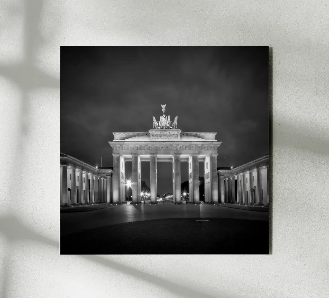 Porta di Brandeburgo a Berlino alluminio dibond da Melanie Viola