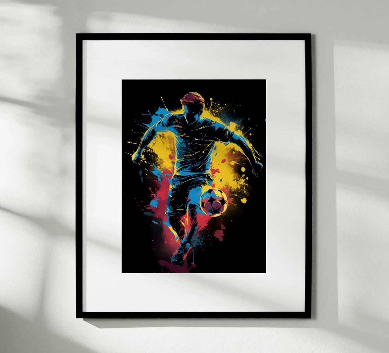 Footbal Colorful 3 poster de Mateo