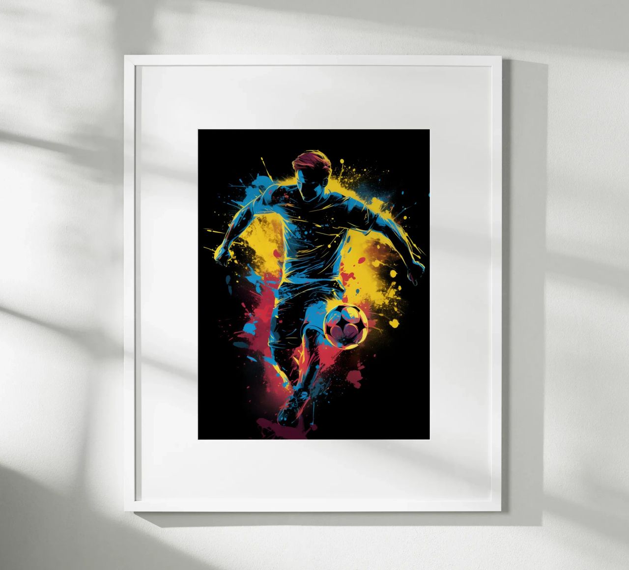 Footbal Colorful 3 poster de Mateo