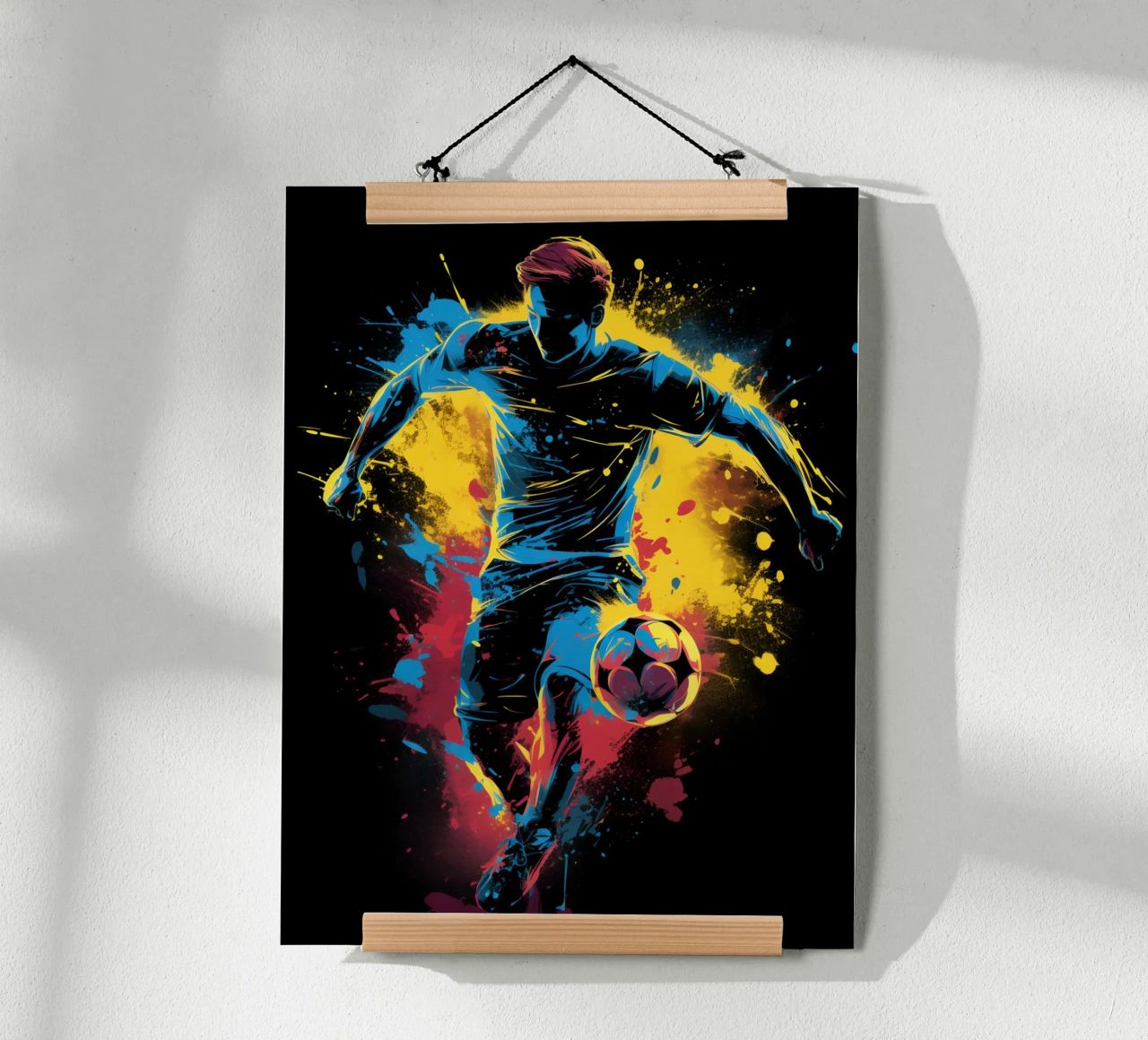 Footbal Colorful 3 poster de Mateo