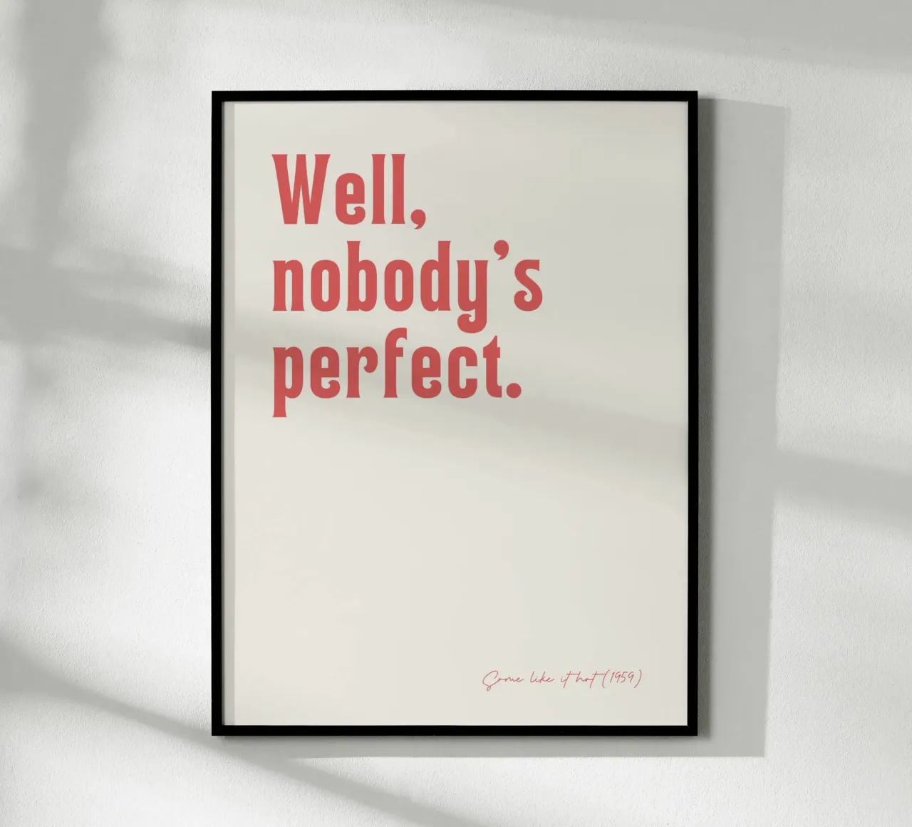 Nobody´s perfect Hahnemühle von Ohkimiko