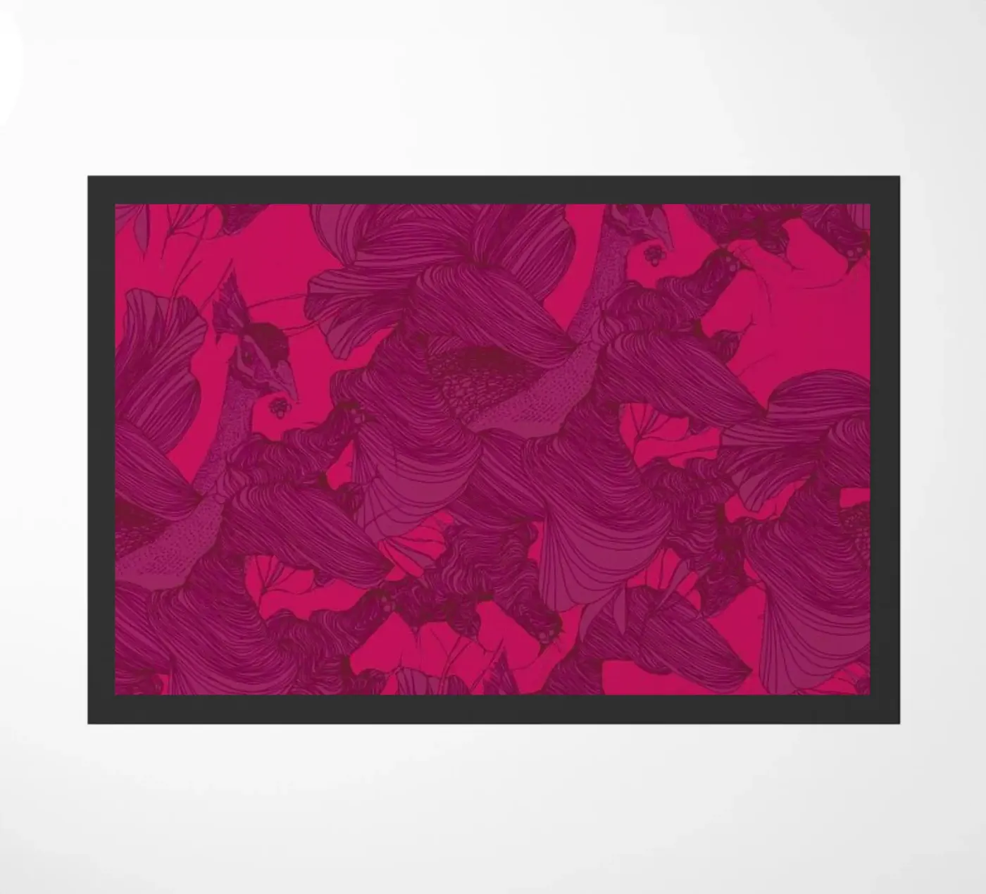 Pavone Rosa zerbino da Giulio Iurissevich