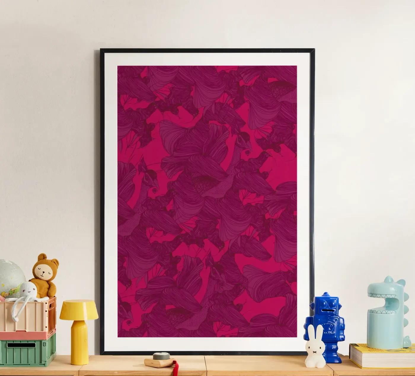 Pavone Rosa poster da Giulio Iurissevich