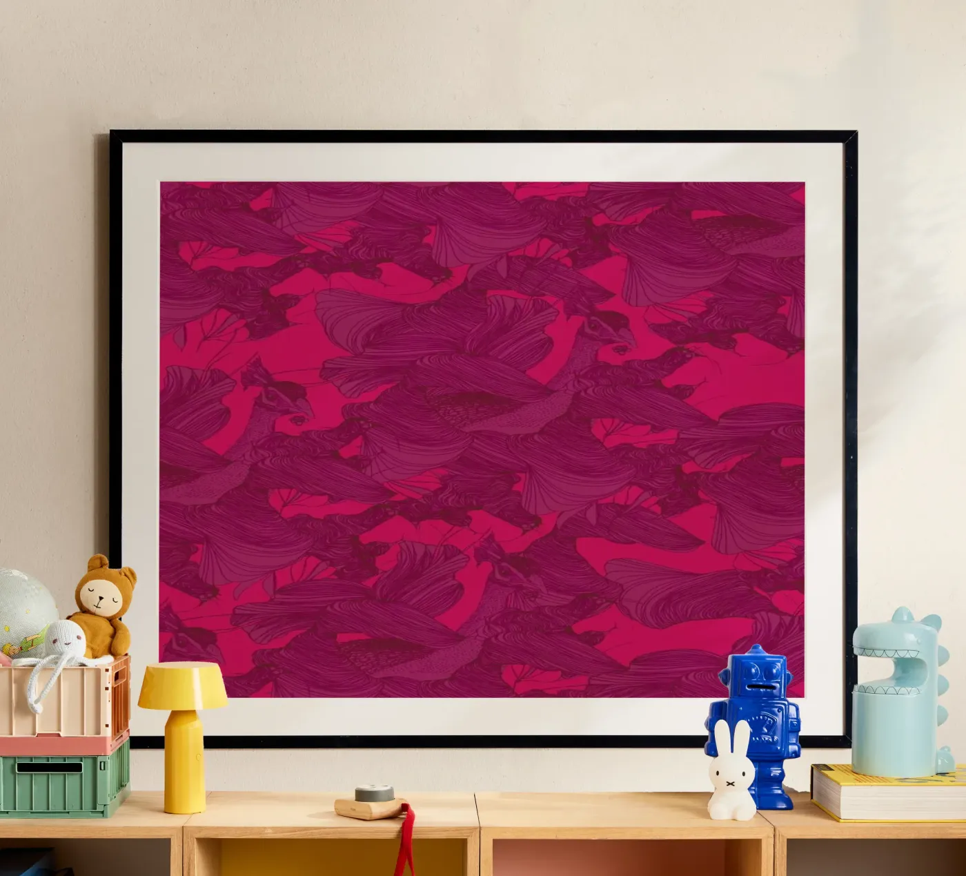 Pavone Rosa poster da Giulio Iurissevich