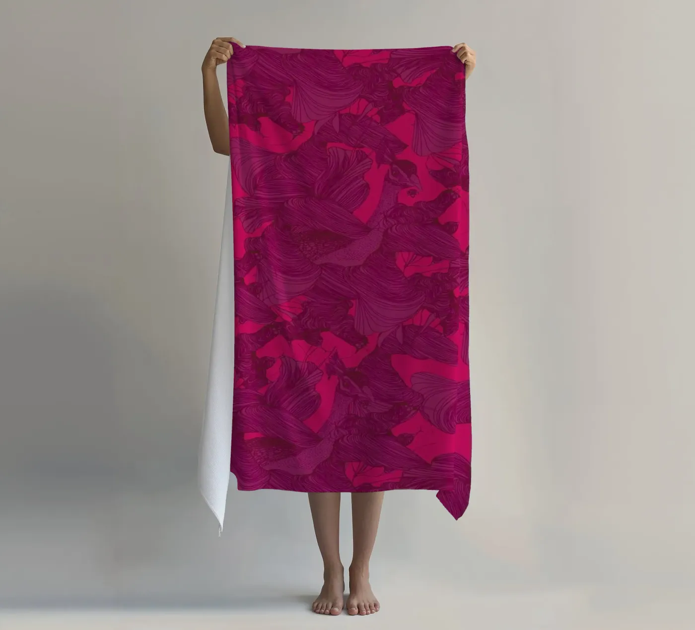 Pavone Rosa telo mare da Giulio Iurissevich