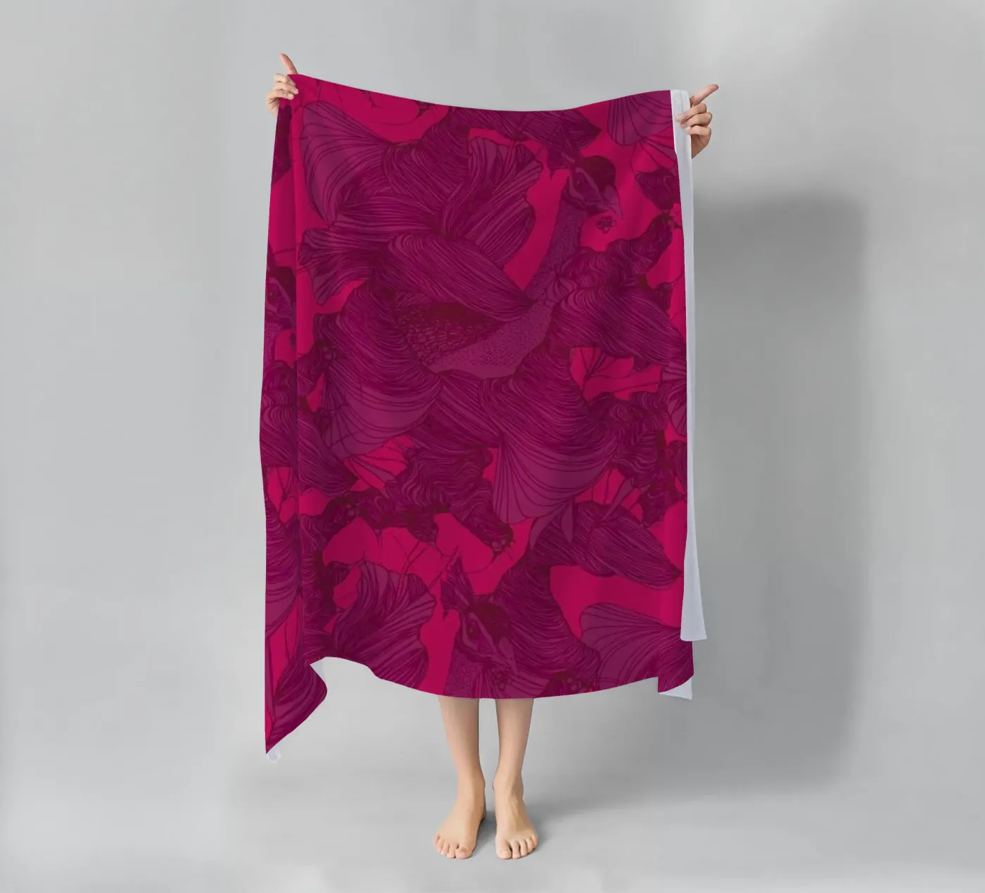 Pavone Rosa telo mare da Giulio Iurissevich