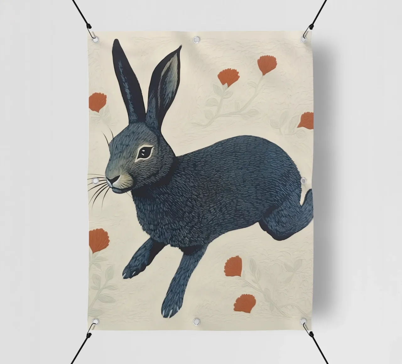 Leaping Bunny pvc cover by DaarbyN