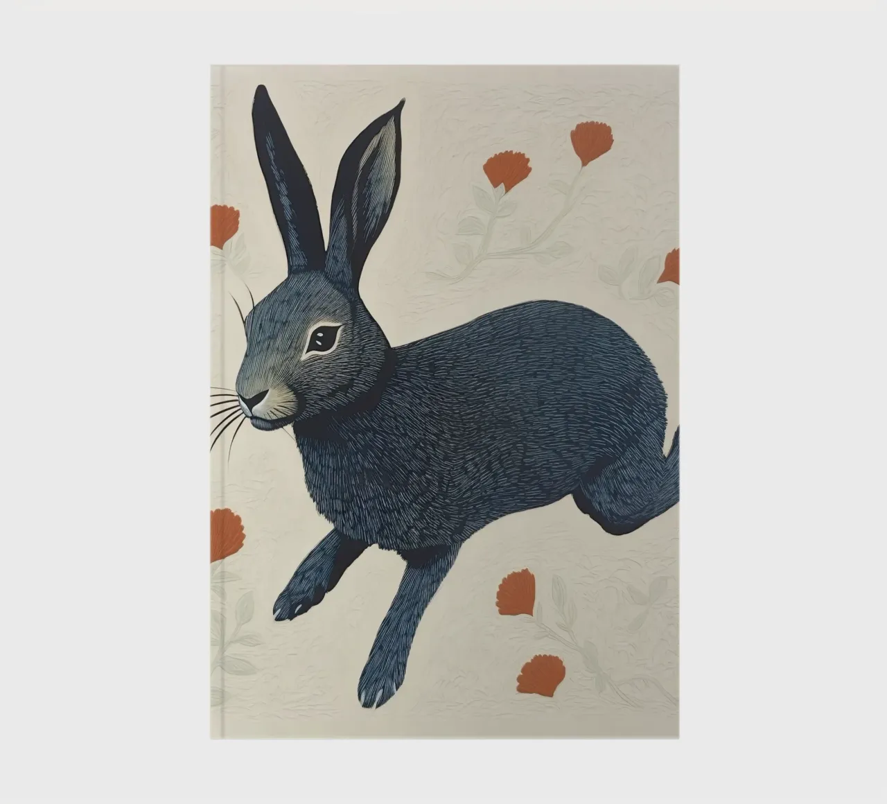 Leaping Bunny notebook by DaarbyN