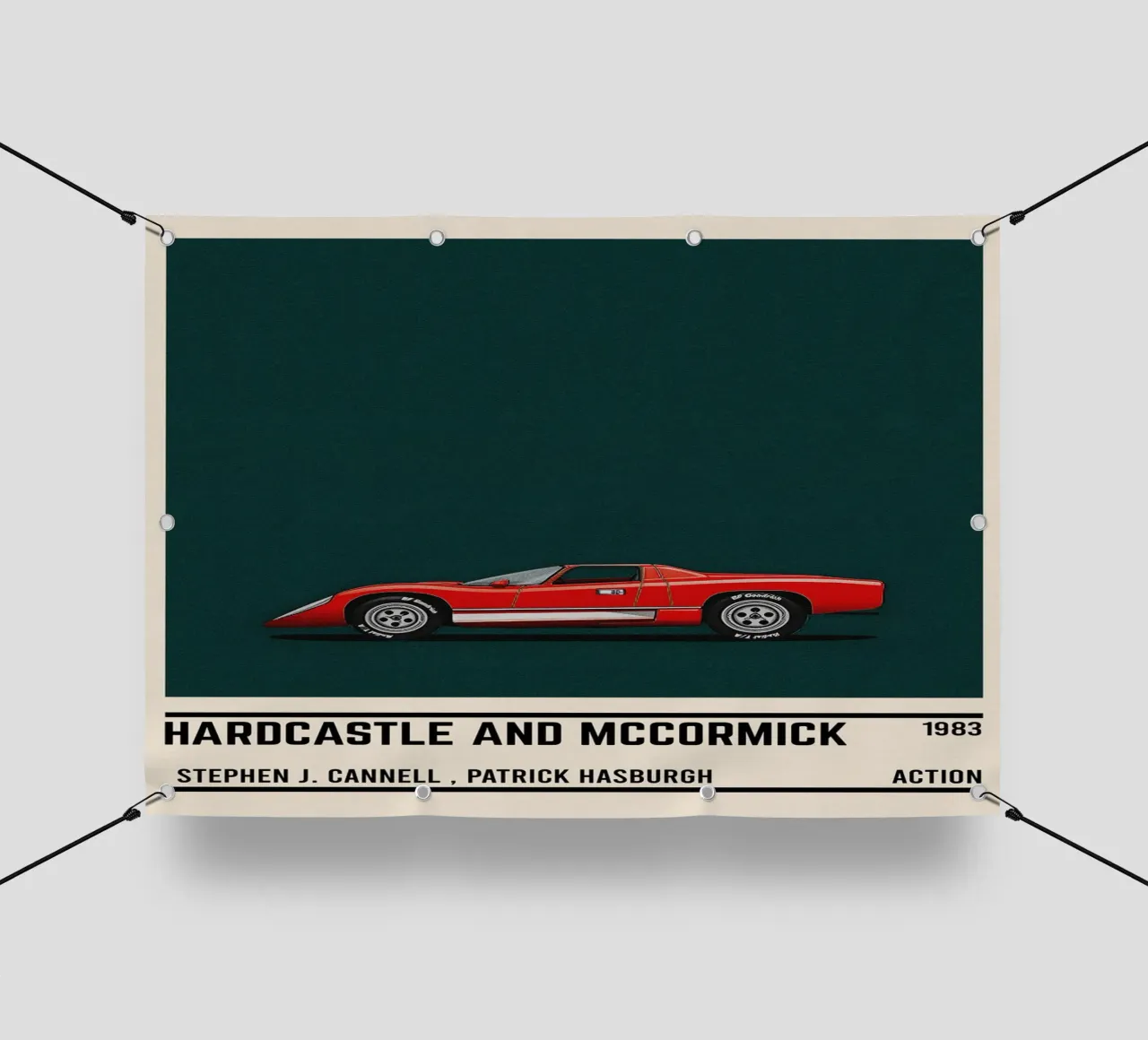 Hardcastle and McCormick car telo in pvc da TheArtstudio