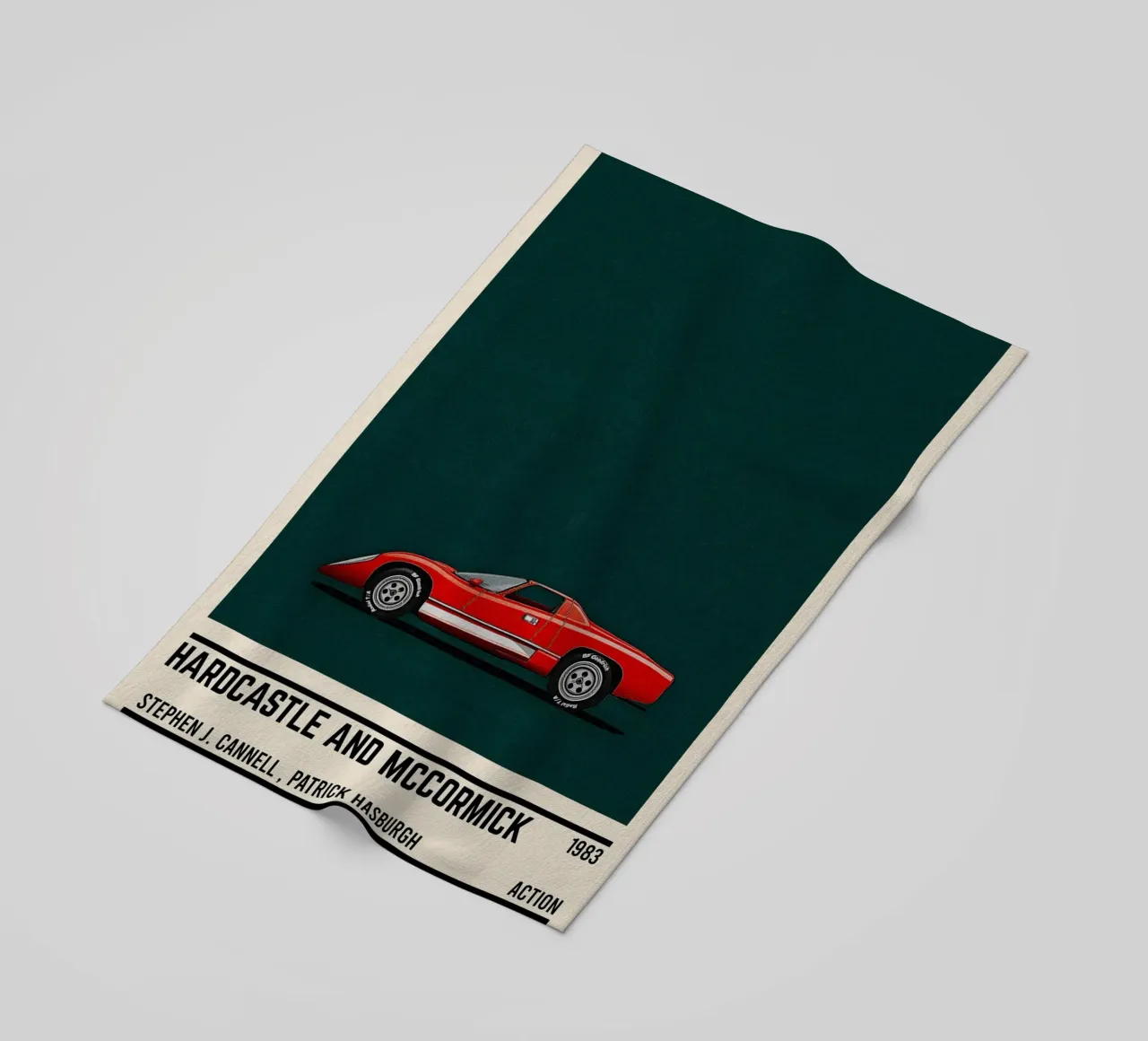 Hardcastle and McCormick car telo mare da TheArtstudio