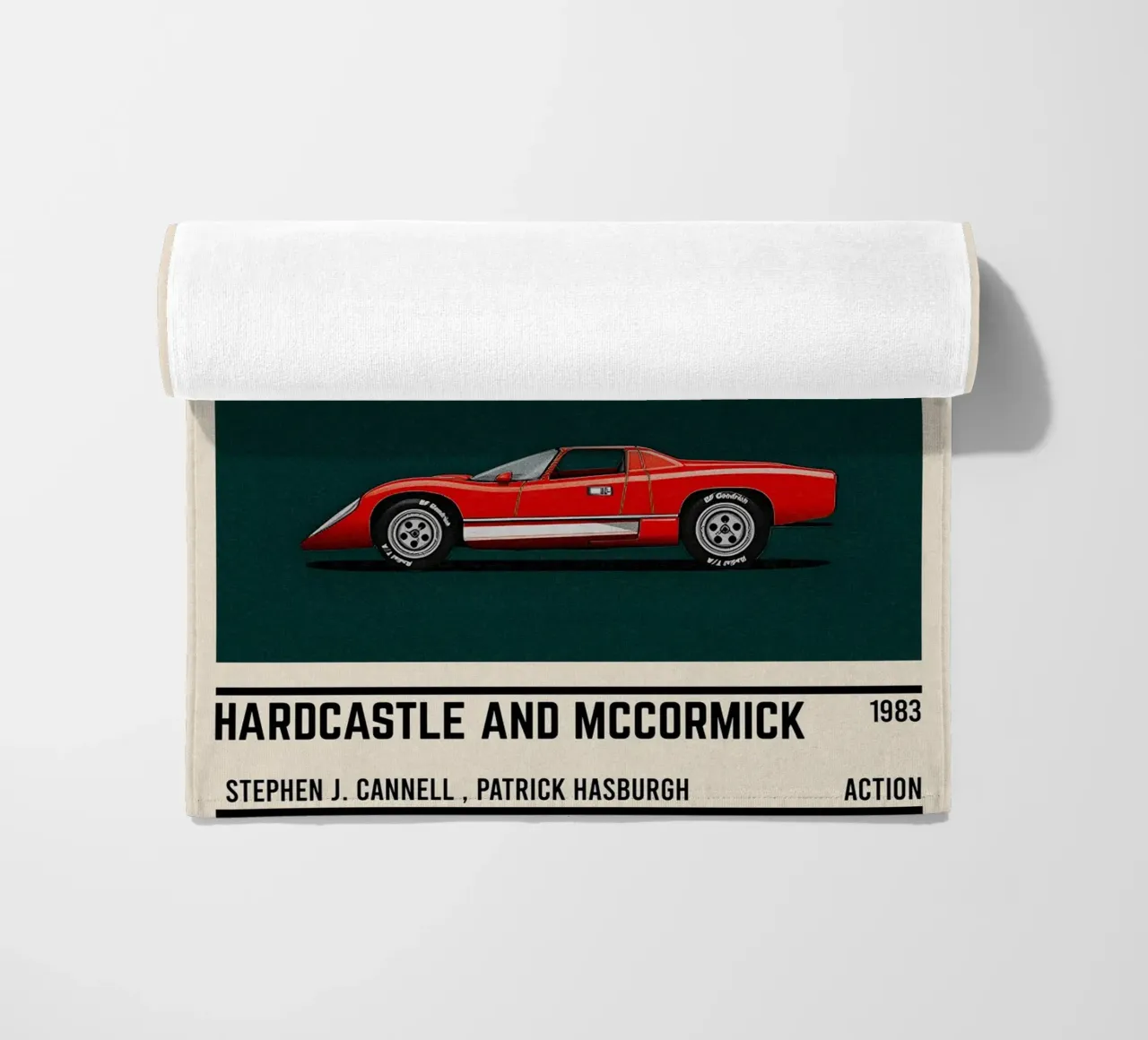 Hardcastle and McCormick car telo mare da TheArtstudio