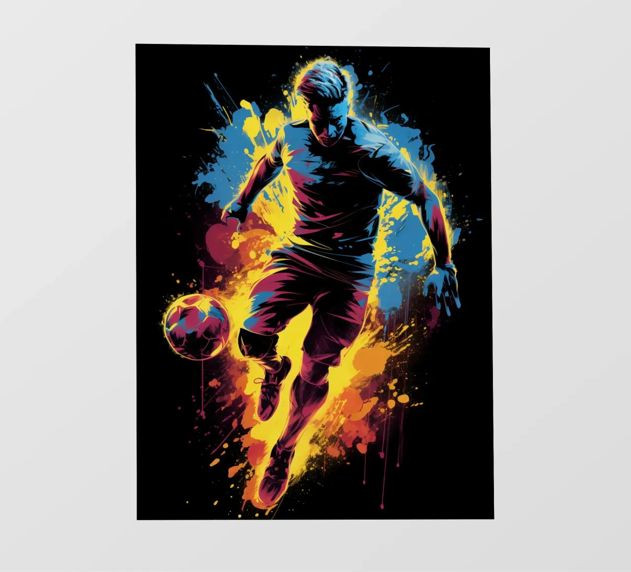 Football Colorful 4 photo wallpaper by Mateo