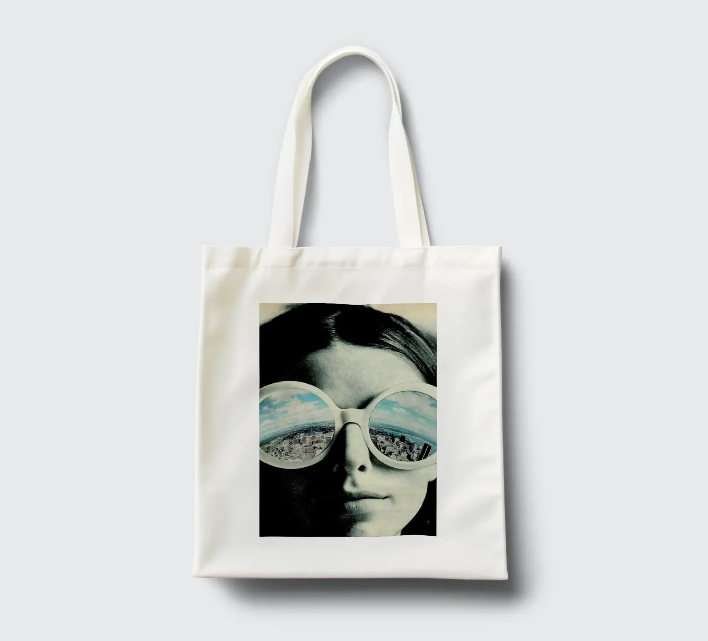Specs tote bag by Sammy Slabbinck