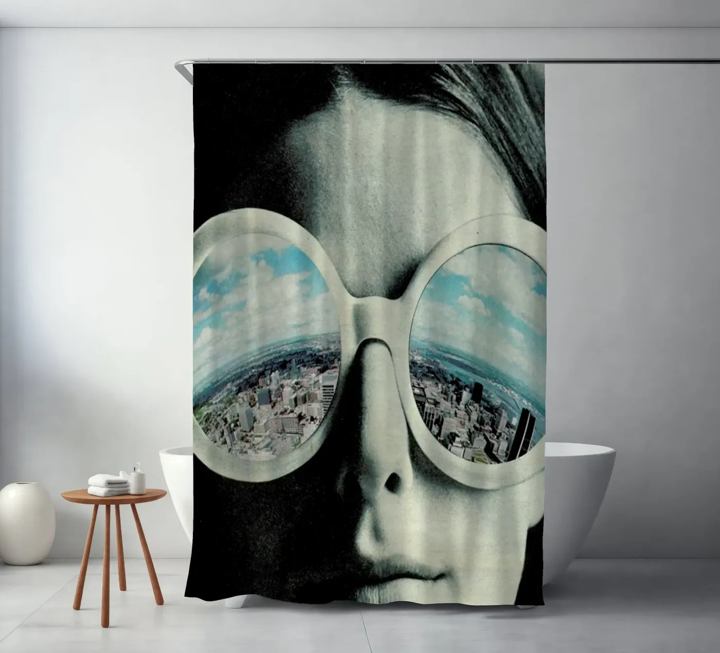 Specs Duschvorhang von Sammy Slabbinck