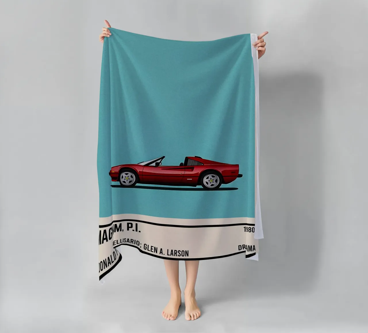 Magnum Pi tv series car telo mare da TheArtstudio