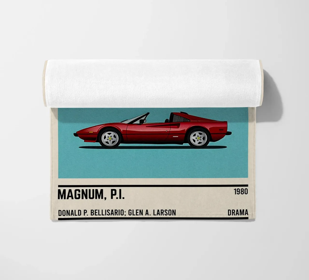 Magnum Pi tv series car telo mare da TheArtstudio