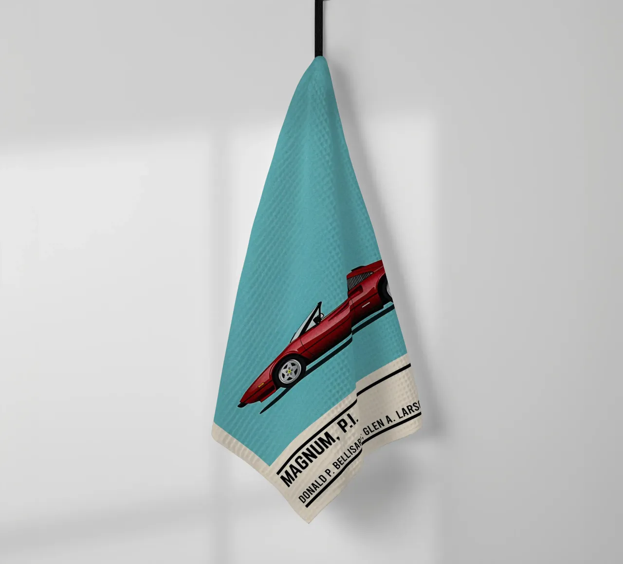 Magnum Pi tv series car canovaccio da cucina da TheArtstudio