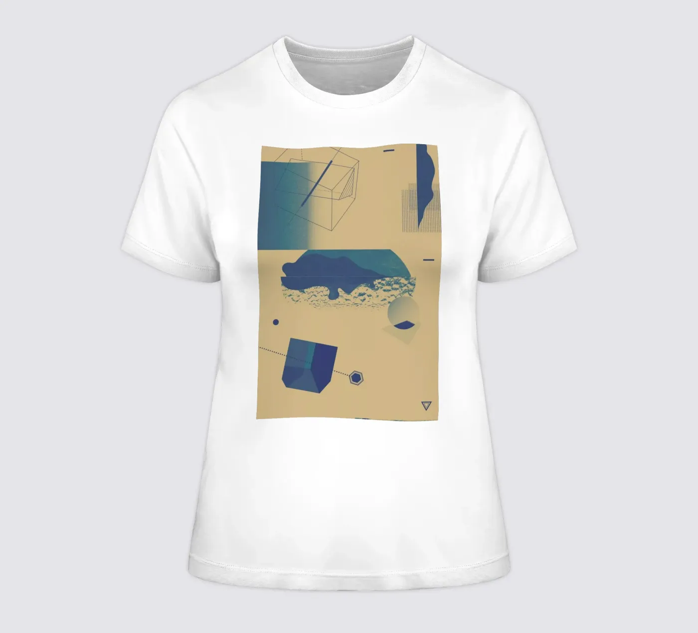Objects 03 dames t-shirt getailleerd van Andreas Jarner