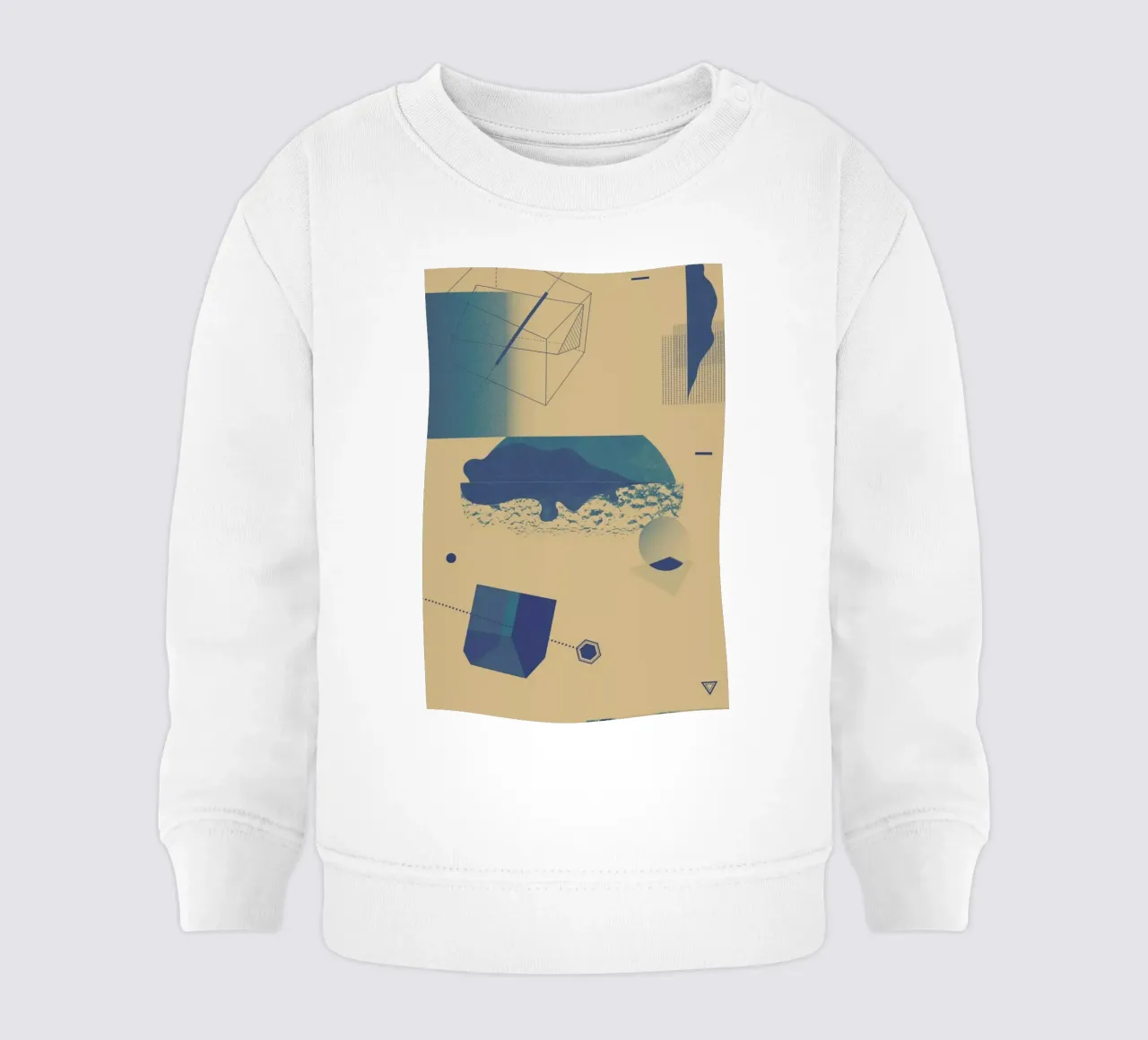 Objects 03 baby sweatshirt van Andreas Jarner