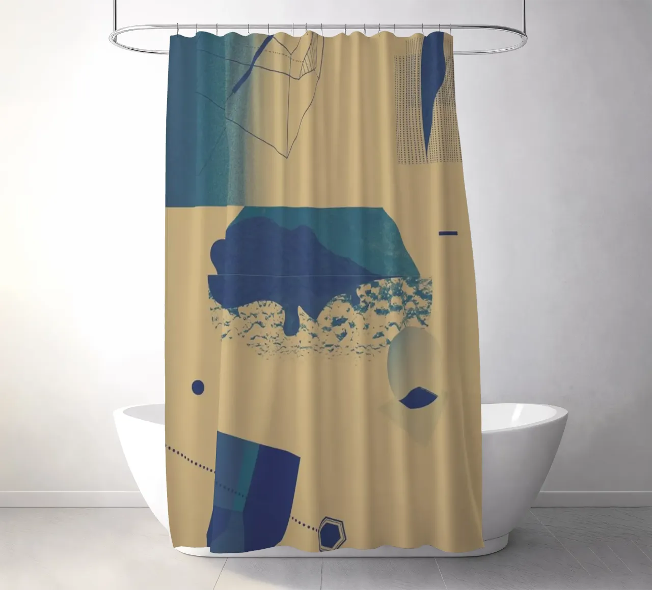 Objects 03 Duschvorhang von Andreas Jarner