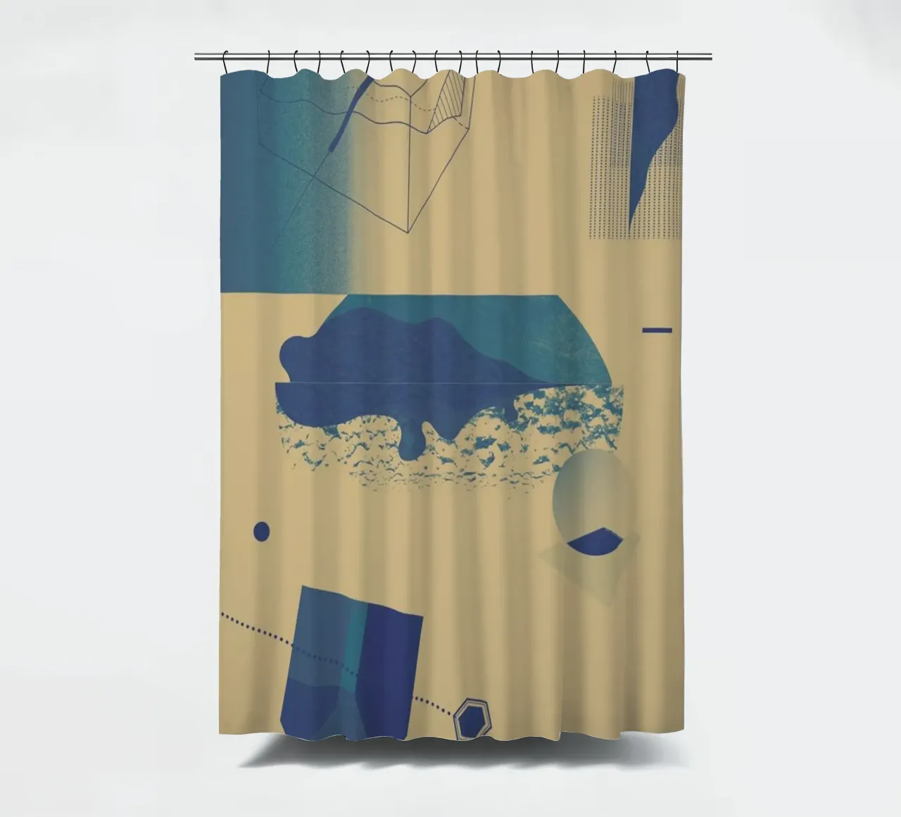 Objects 03 Duschvorhang von Andreas Jarner