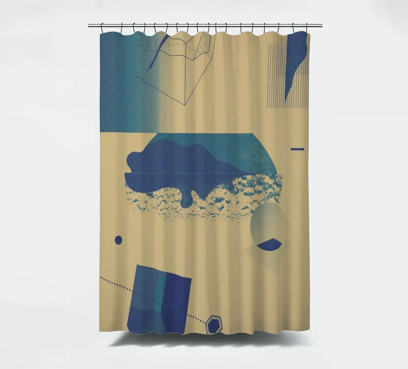 Objects 03 Duschvorhang von Andreas Jarner