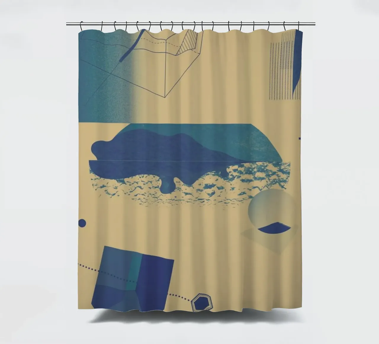 Objects 03 Duschvorhang von Andreas Jarner